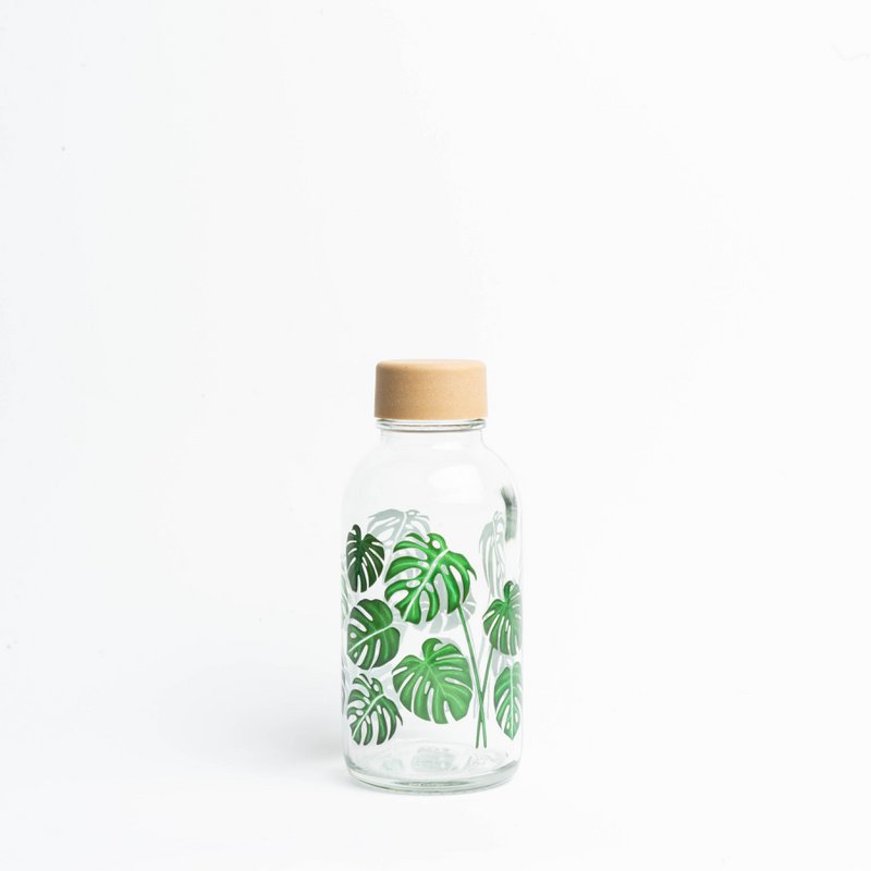 GREEN LIVING 0,4 l glasflaske