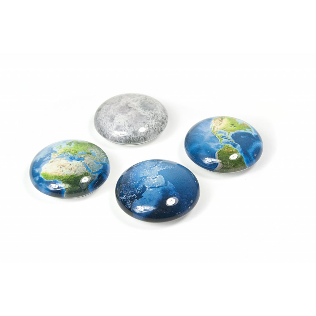 Trendform Magnets Magnet Eye - Planet - Set of 4 - Assorti