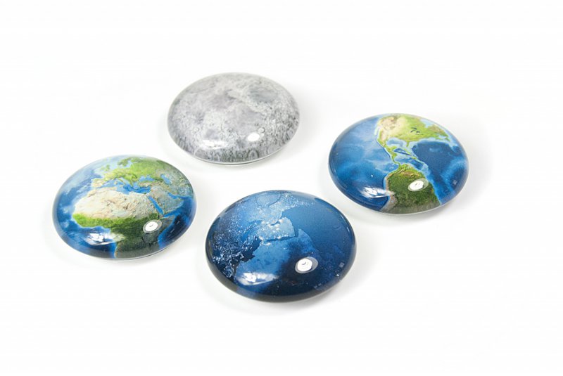 Trendform Magnets Magnet Eye - Planet - Set of 4 - Assorti