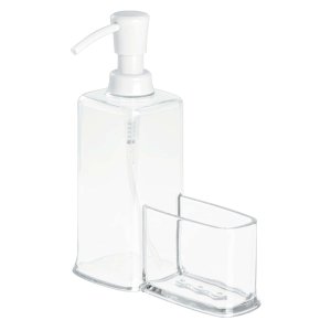 iDesign - Vella Zeepdispencer Caddy - Transparant