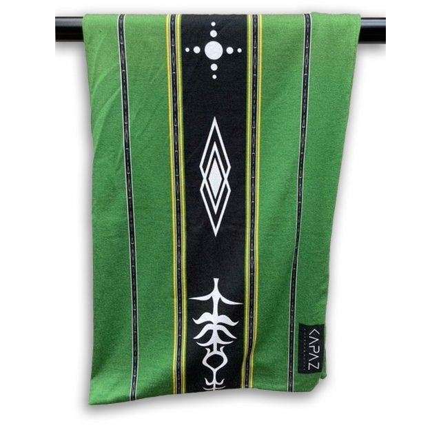 Sciarpa KAPAZ - Verde tenun