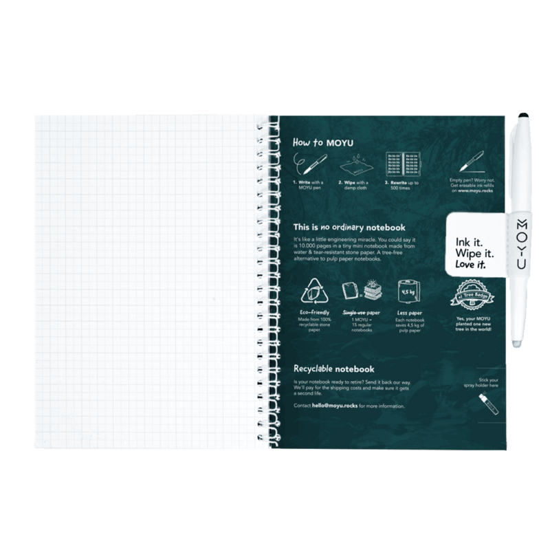 Erasable Notebook A5 - Furry Sloth