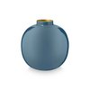 Vase Metal Light Blue 23cm