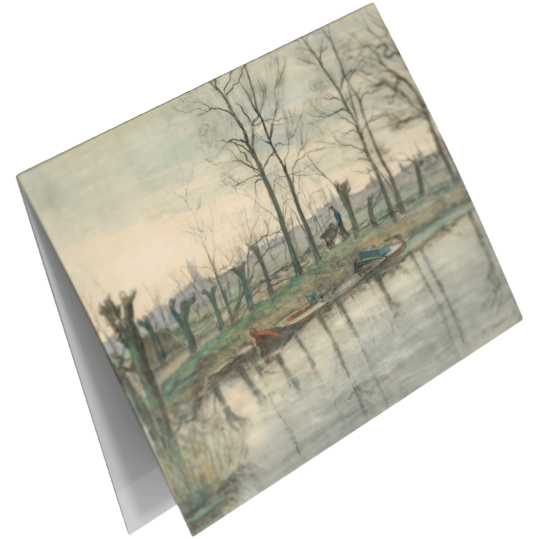 Lykønskningskortsæt Piet Mondrian