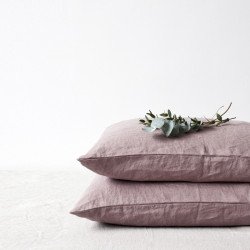 Ashes of Roses Linen Pillowcase