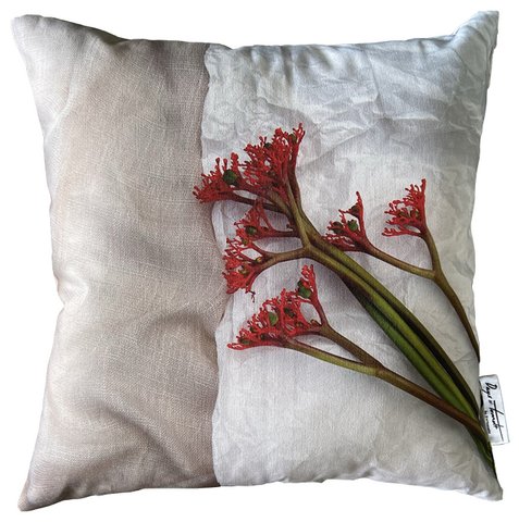 Coral of the Woods - outdoor pillow + filling