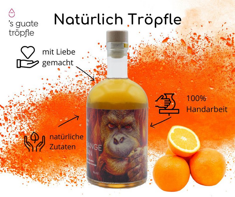 Likier pomarańczowy Pomarańczowy Bez 25,8% obj. 500 ml