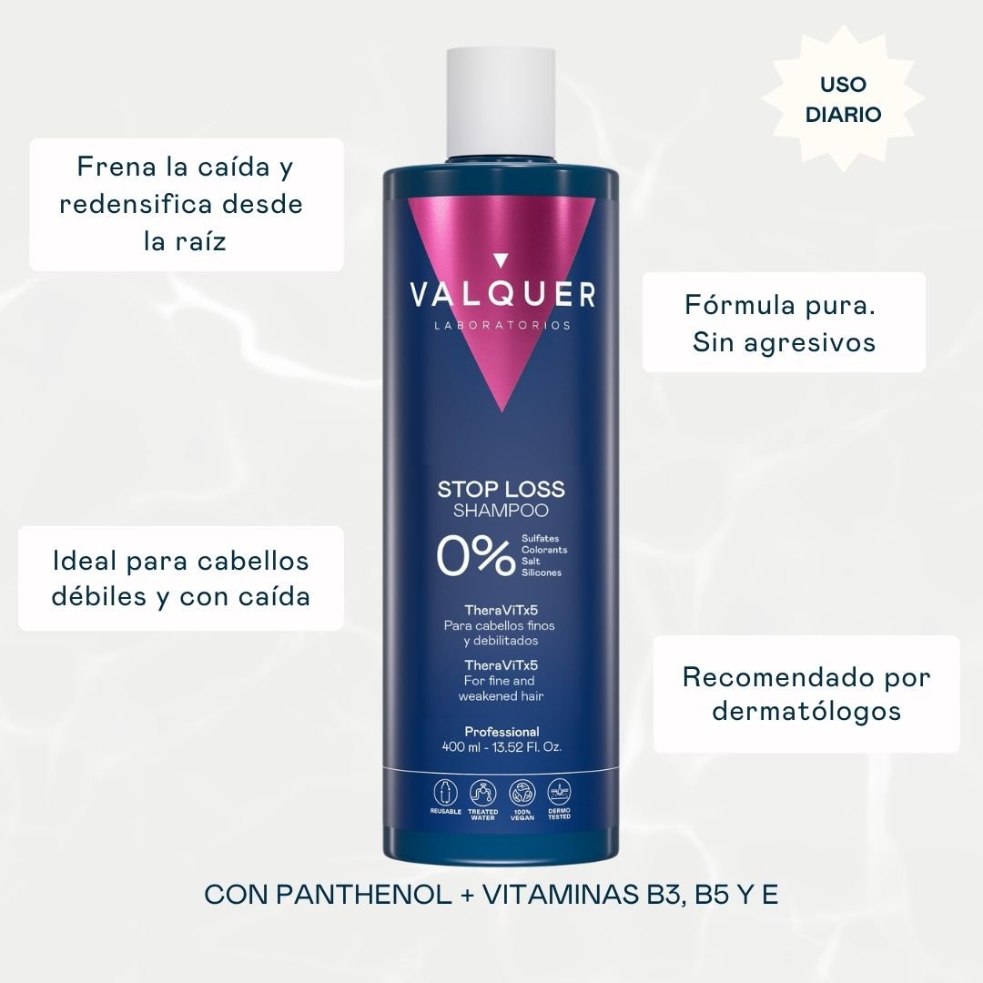 Shampoo tegen haaruitval - 0% sulfaatvrij