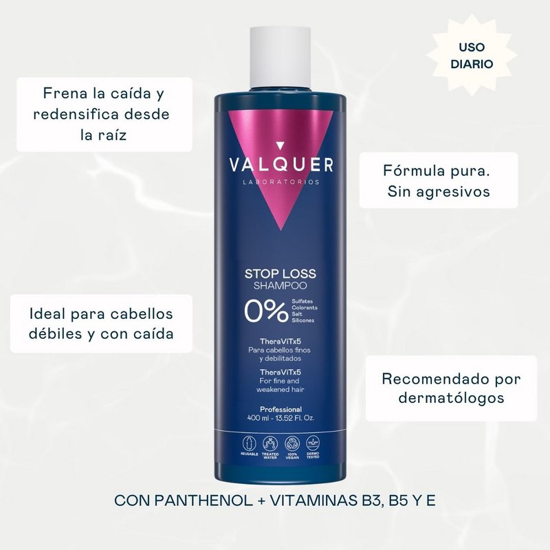 Shampoo tegen haaruitval - 0% sulfaatvrij