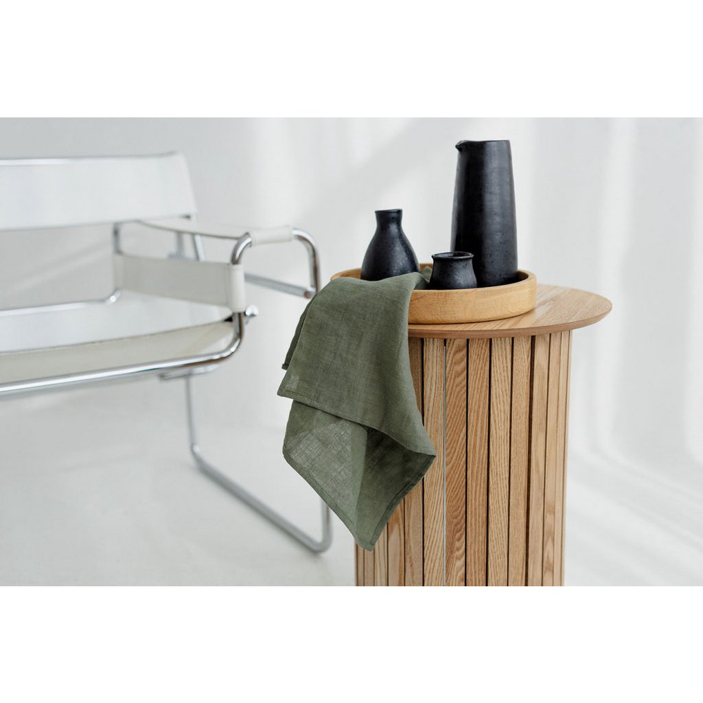 Tovaglioli Nordic Moss Green (set da 2) / 100% lino