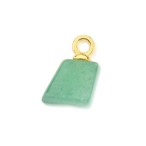 Trapezoid Gemstone Pendant