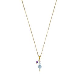 Harmony Gemstone halskæde - guld