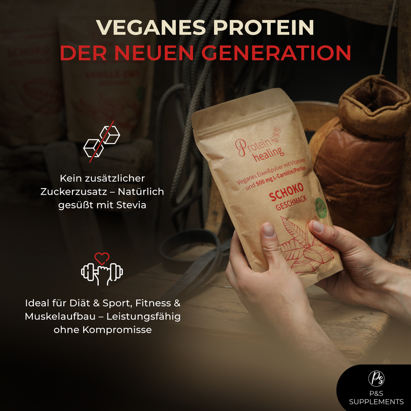 P&S SUPPLEMENTS veganes Pulver Schoko 500g