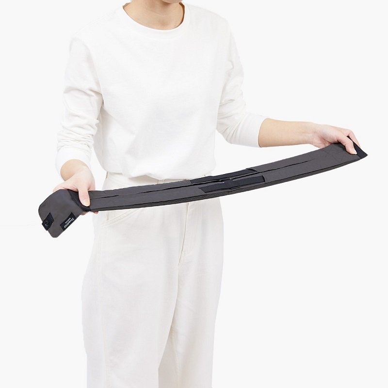 Shupatto compacte opvouwbare boodschappentas maat M - Charcoal (Sumi)