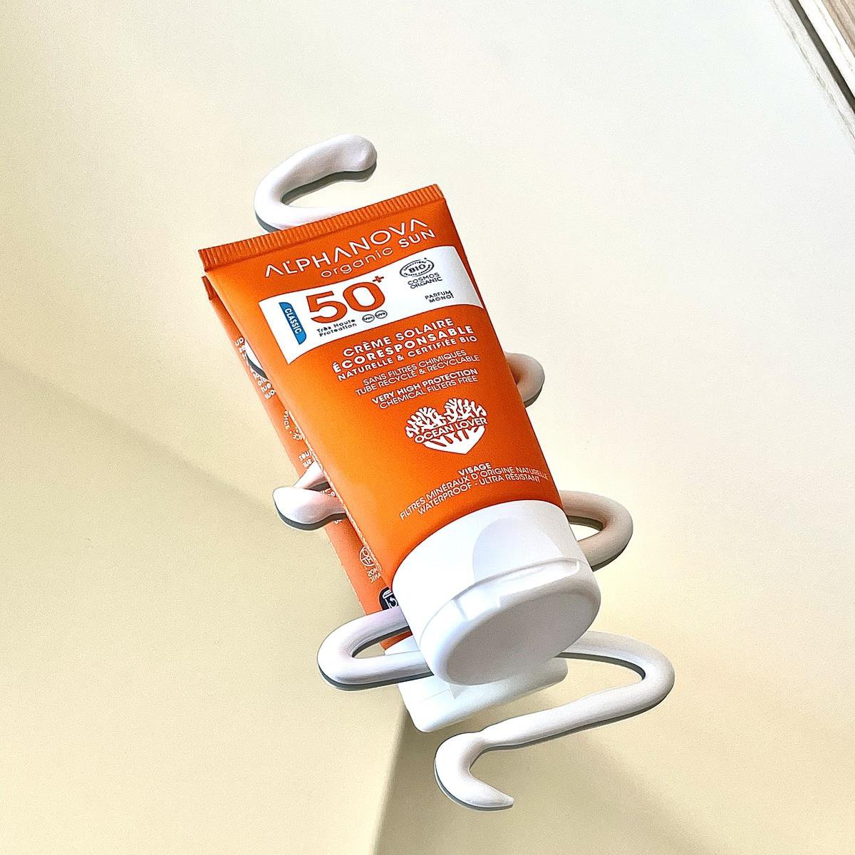 ALPHANOVA SUN BIO SPF 50+ Sonnenschutz-Gesichtscreme 50 g Parfüm Mono ¯