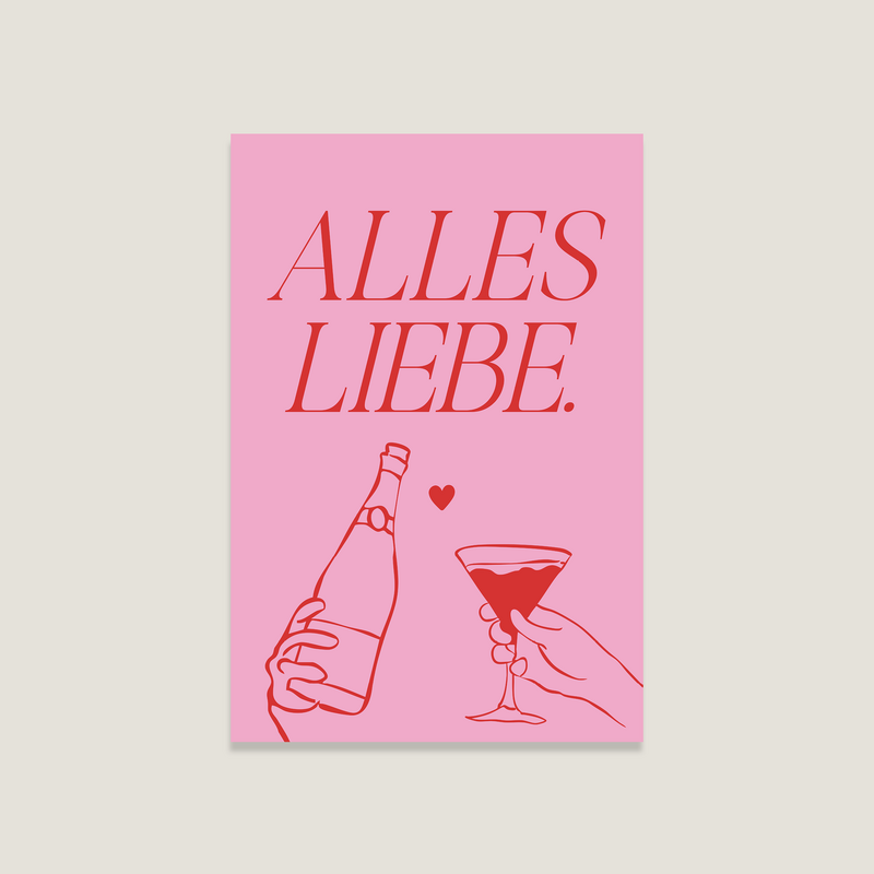 Postcard 'All the Best'