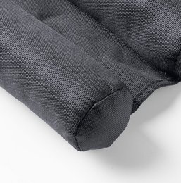 Textino TITO - Double door draught excluder 80x16x5 cm - Charcoal Gray - anthracite