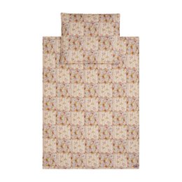 Ensemble de literie matelassée en coton pour les enfants «Spring Garden» - conception patchwork, petite taille