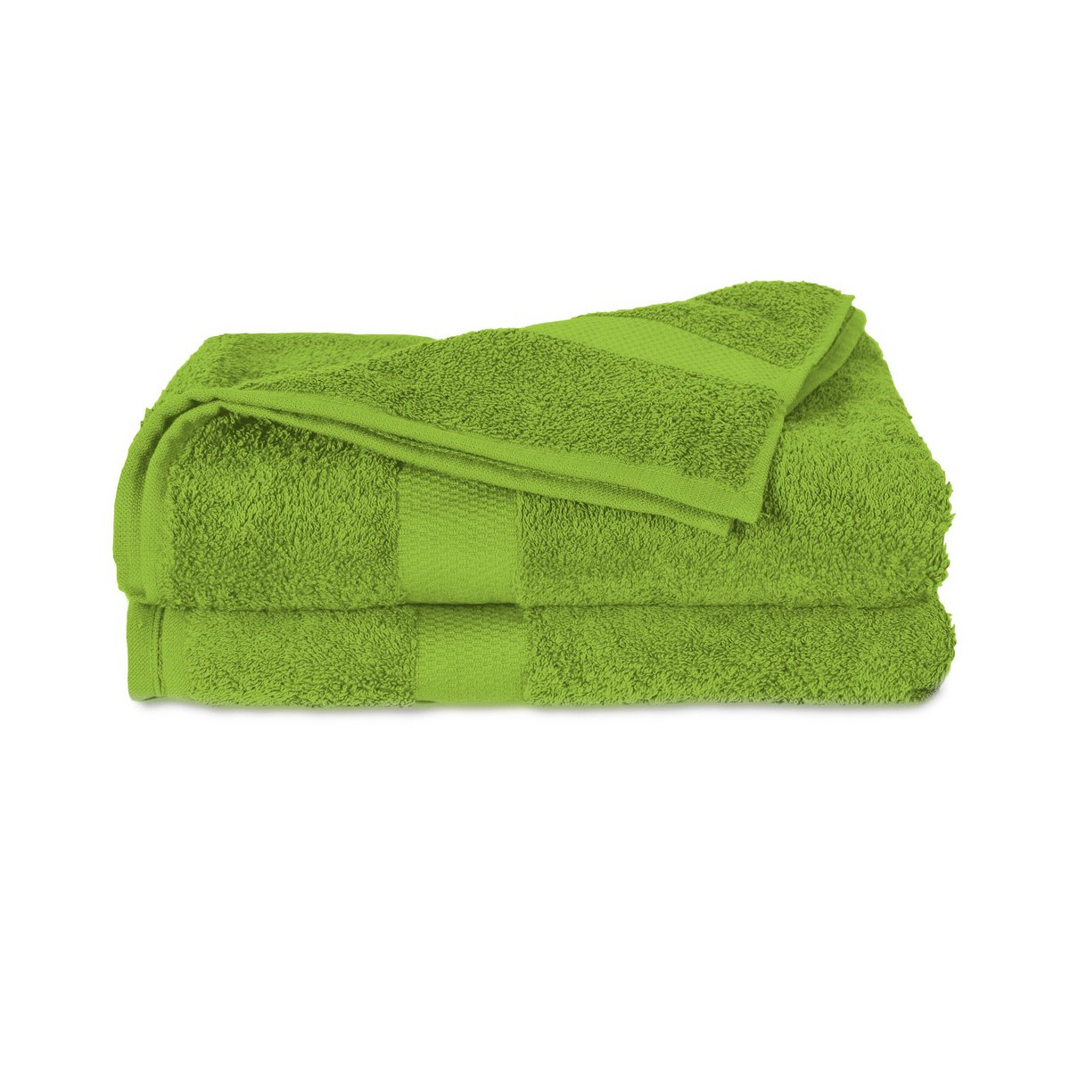 100% Cotton Towel Set Lime
