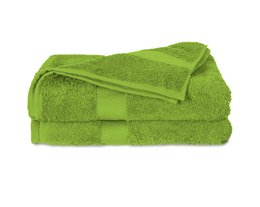 Håndklædesæt i 100% bomuld Lime