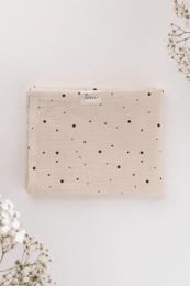 Completo in mussola TISU, Pink + White Dot