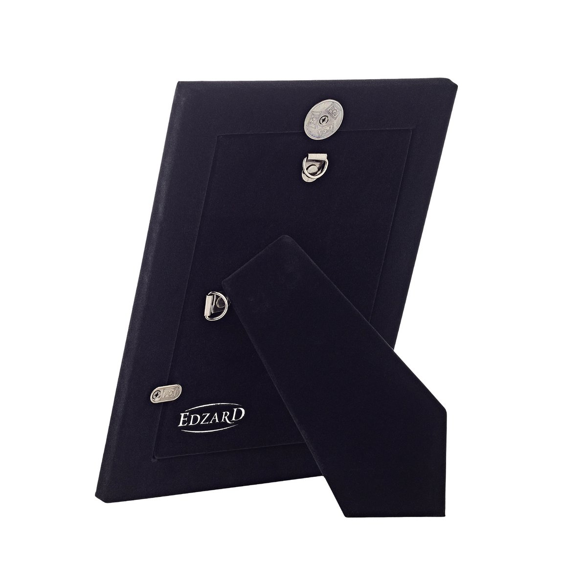 EDZARD set of 2 photo frames Salerno for photo 13 x 18 cm, noble silver-plated, tarnish-resistant