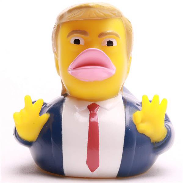 Donald Trump squeaky duck - rubber duck