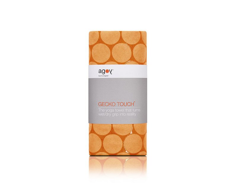 Gecko Touch Yoga Handtuch - Desert Orange