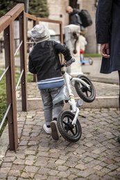 Pista - Steel Balance Bike - 12 EVA Wheels - White - 2/5 years