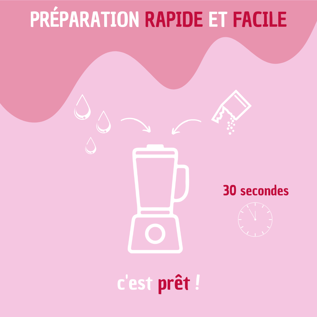 SINGLE Red - 100% pure fruit preparation to rehydrate