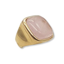 Vierkante Gem Ring