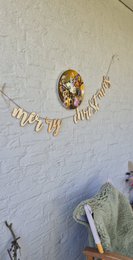 Houten kerstslinger!