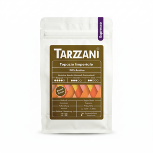 Cafeïnevrije koffiebonen Topazio Imperiale, 100% Arabica