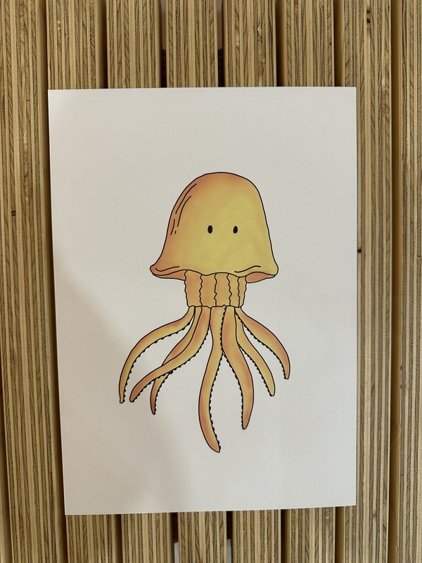 Sea animals poster