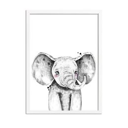 Olifant Kinderkamerposter