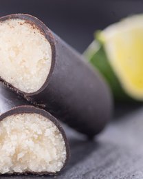ChocLine Lemon 30g - Vegansk chokolade, uden tilsat sukker og glutenfri