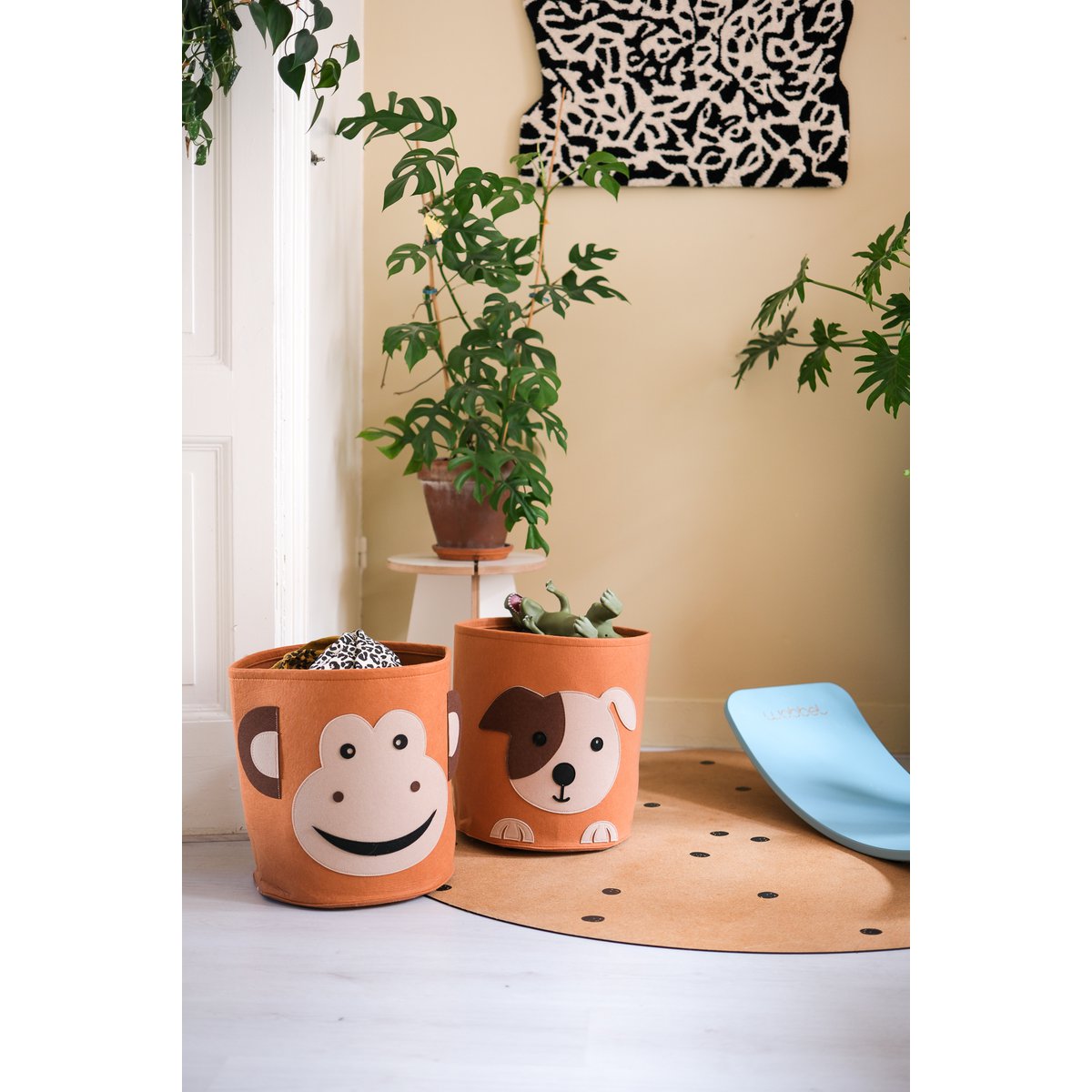 Storage Basket Children' Room - Dog