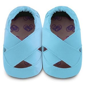 Shooshoos leren schoenen met zachte zool