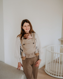 Baby carrier Baby Click & Go + - Palm Taupe