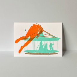 Salon des cartes postales Riso no. 4, risographie