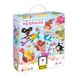 Magisk Jumbo Puzzle Mermaids 4+