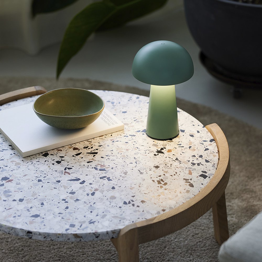 BORDLAMPE MOVE ME STØVET GRØN