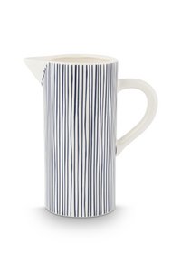 Jug with Ear Ceramic Small Stripes 20.5x12.5x25cm