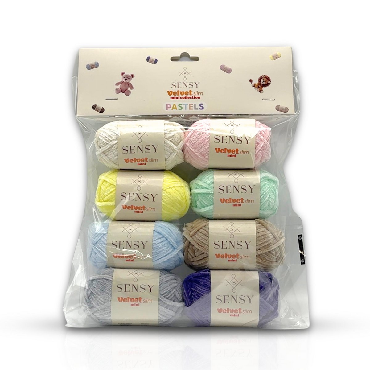 Collezione Velvet Slim Mini, filato Amigurumi (8 matassine)