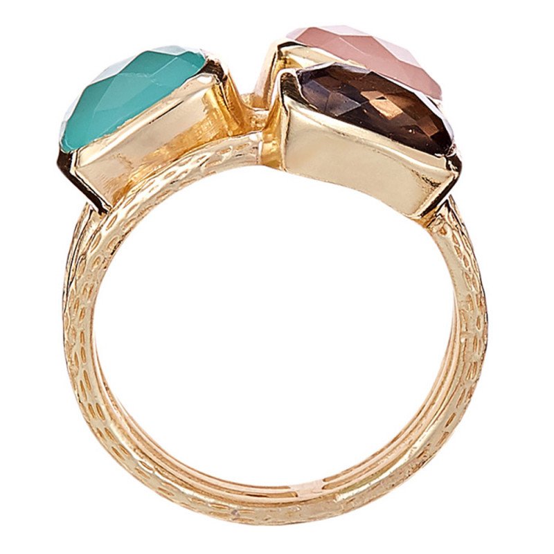 Gouden ring "Elsa" Acqua Calci
