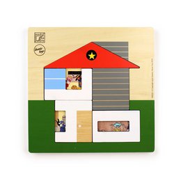 Puzzle in legno - 'Casa' - Joost Swarte