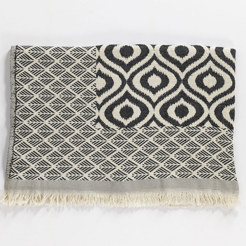 Patara Soft Cotton Jacquard Throw