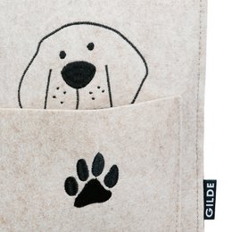 Cadeauzakje hondenbende 2 assorti, hoogte 30 cm