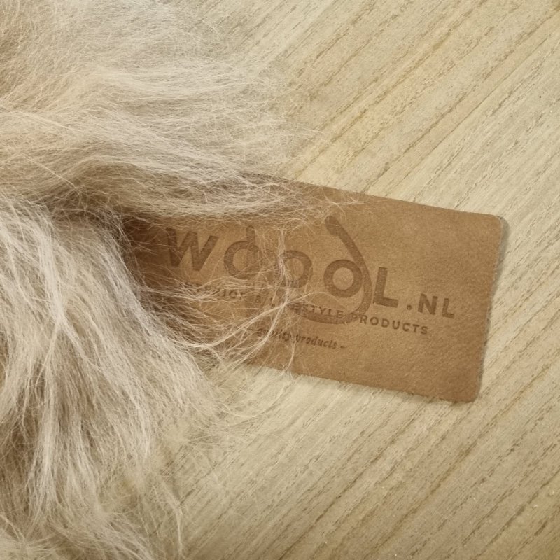 Peau de mouton WOOOL - Beige islandais