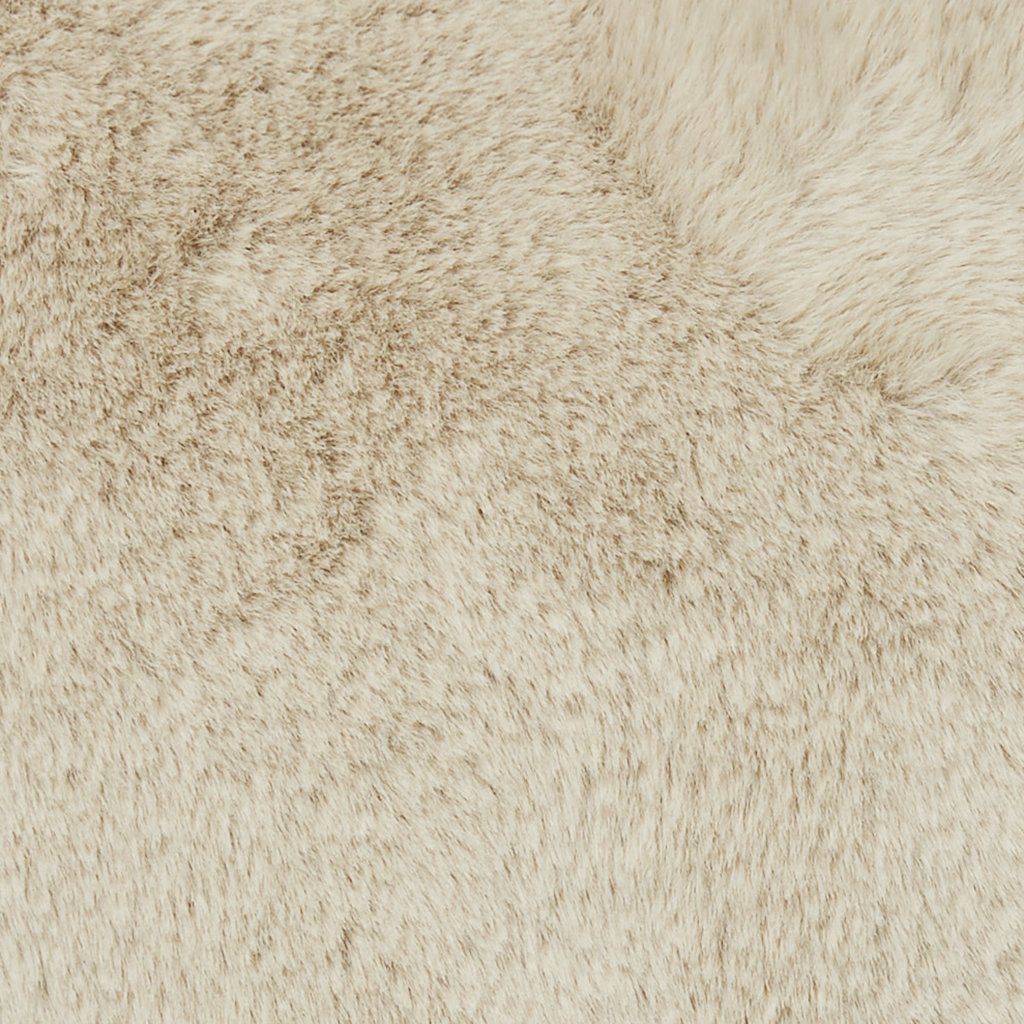 Valentine - flauschiges Herzkissen - Beige